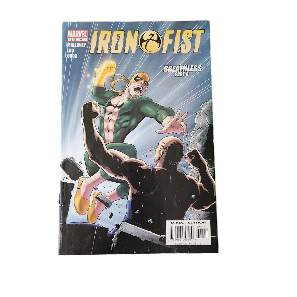 Marvel Iron Fist Breathless #6 2004 Comic Book Collector Bagged Boarded